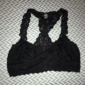Black bralette
